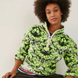 Anthropologie Cristina Fuzzy Fleece Pullover